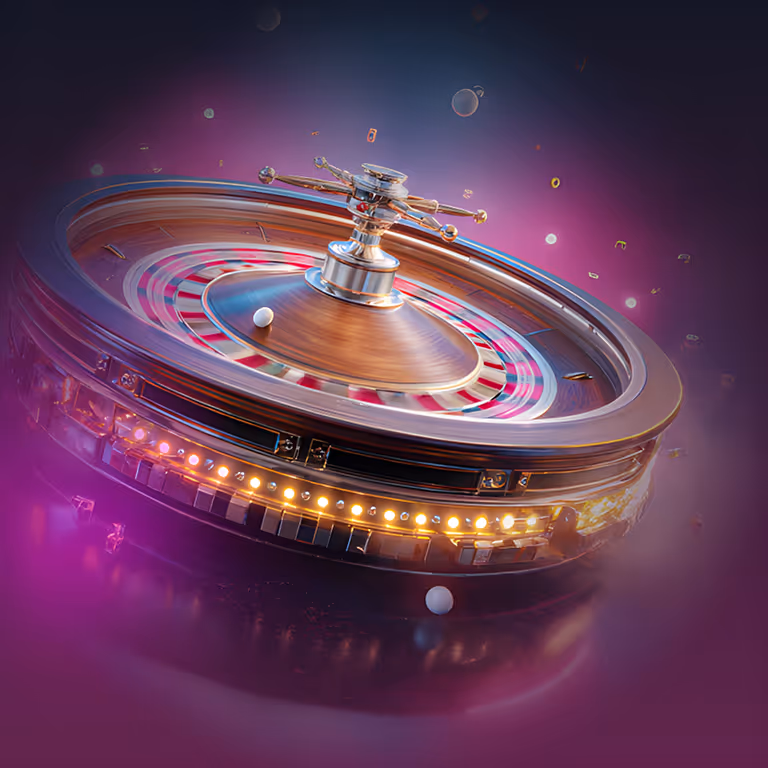 ainbet Casino image featuring a leather wallet surrounded by gold coins.